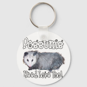 Opossum-Bedarfs-Liebe auch Schlüsselanhänger