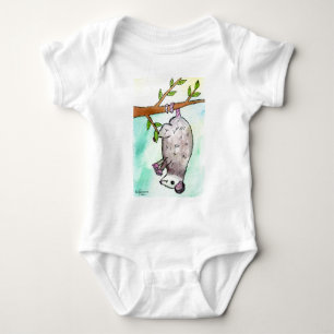 Opossum Danglin Baby Strampler