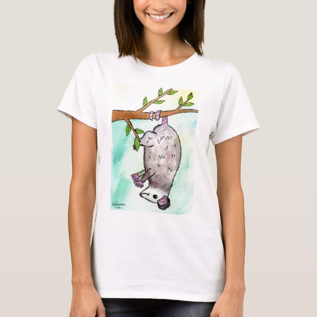 Opossum Danglin T-Shirt (Vorderseite)