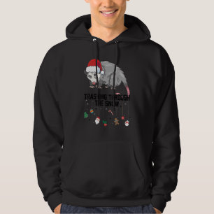 Opossum für falsche Katzen-Ratten- und Waschbär-De Hoodie