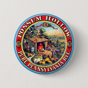 Opossum-Höhle - Knopf Button