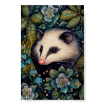 Opossum im Brambles-Poster