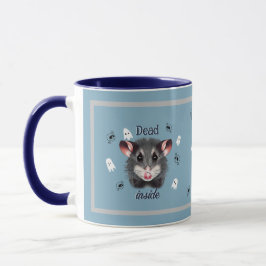 Opossum im Inneren Akrylus Tasse
