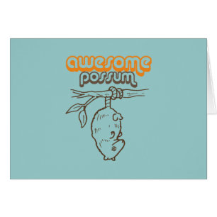 Opossum impressionnant