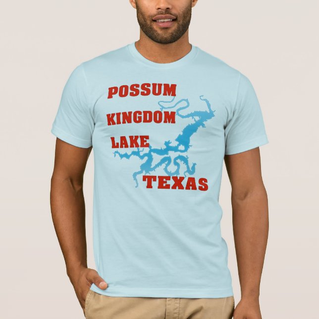 Opossum-Kingdom See, Texas T-Shirt (Vorderseite)