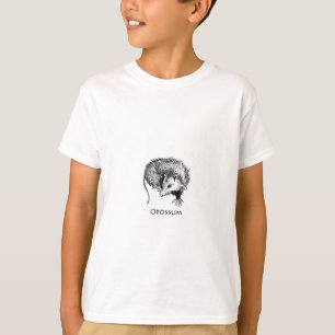 Opossum (Linie Kunst) T-Shirt
