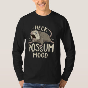 Opossum Lover Funny Possum Stimmung Männer Frauen T-Shirt