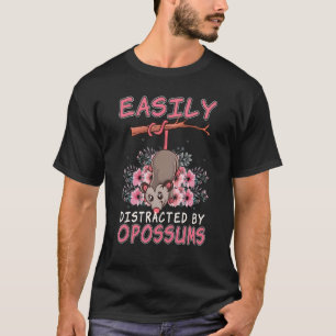 Opossum Niedliche Possum leicht durch Opossum abge T-Shirt