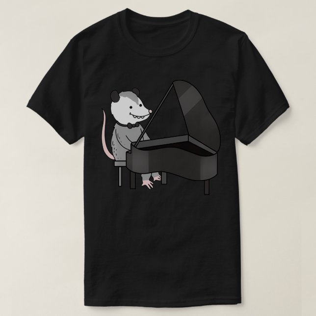 Opossum Piano Pullover (Design vorne)