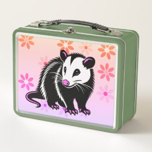 Opossum Possum Metall Brotdose