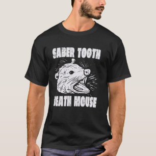 Opossum Säbelzahn Todesmaus Possum Tier Männer T-Shirt