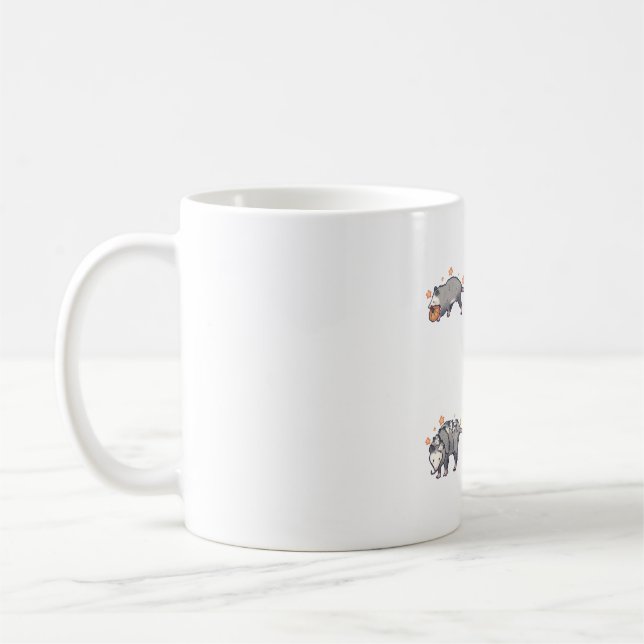 Opossum � Süße Tier Art Kaffeetasse (Links)