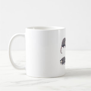 Opossum � Süße Tier Art Kaffeetasse