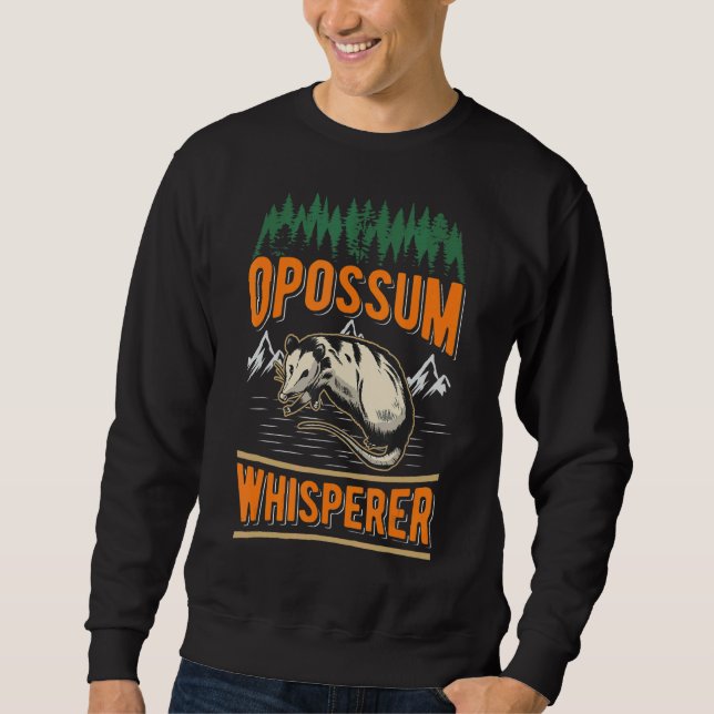 Opossum Whispere 1 Sweatshirt (Vorderseite)