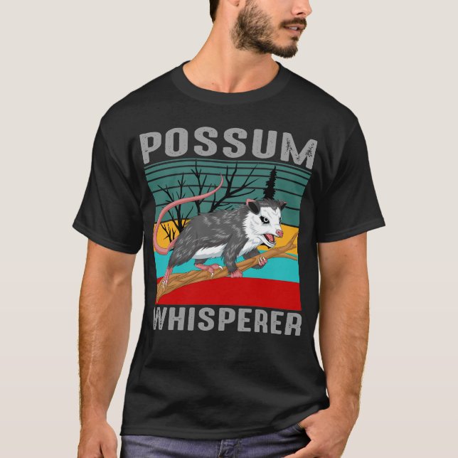 Opossum Whisperer T-Shirt (Vorderseite)