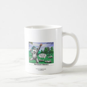 OPossummen Cartoon Funny Coffee Tasse spielen