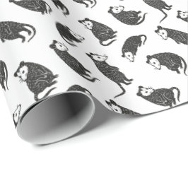 Opossums Geschenkpapier