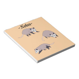 Opossums Notizblock