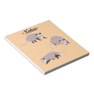 Opossums Notizblock