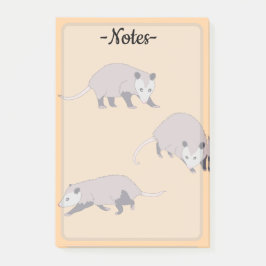 Opossums Post-it Klebezettel