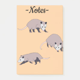 Opossums Post-it Klebezettel