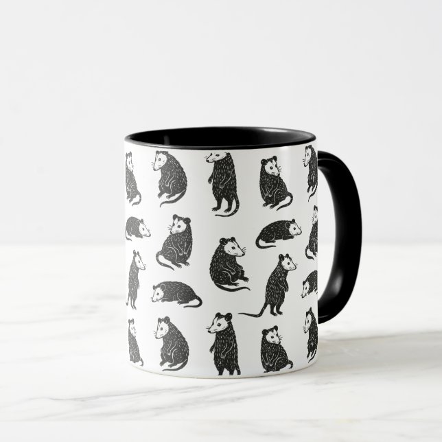 Opossums Tasse (VorderseiteRechts)