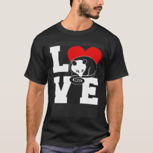 Opossums Vintage Liebe T-Shirt