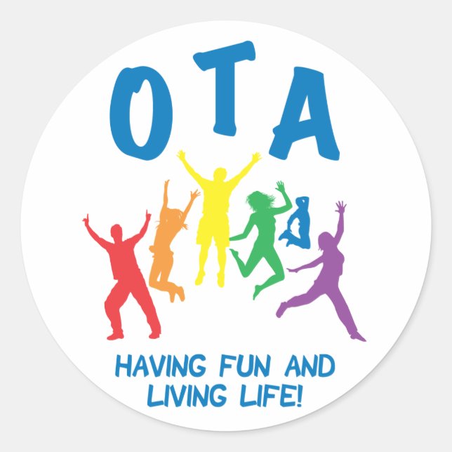 OPotherapie-Assistant STICKERS Runde (Vorderseite)