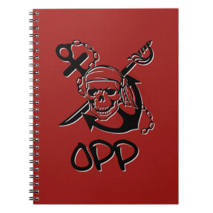 OPP gewundenes Notizbuch Notizblock