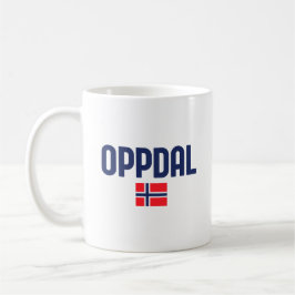 OPPDAL Norwegen Kaffeetasse