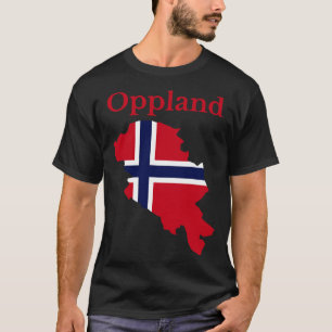 Oppland Landkreis Norwegen T-Shirt