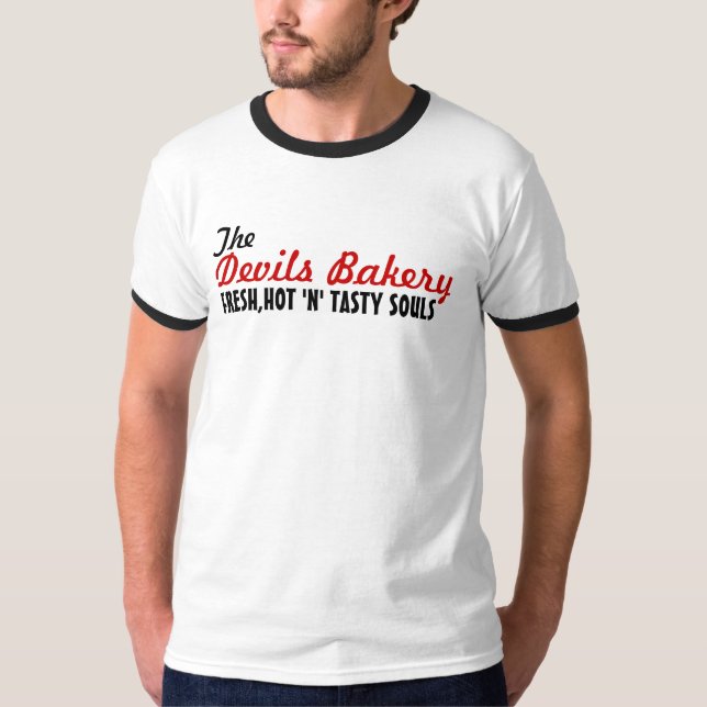 OPPRIMÉ - T-shirt "de boulangerie de diables" (Devant)