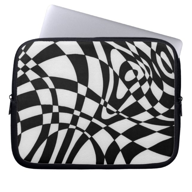 Optic #1 von Michael Moffa Laptopschutzhülle (Vorderseite)