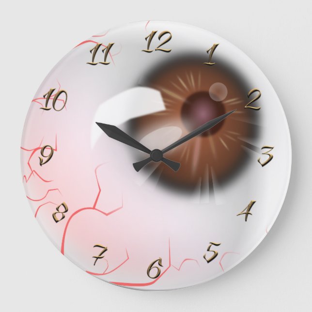 Optical Große Wanduhr (Vorderseite)