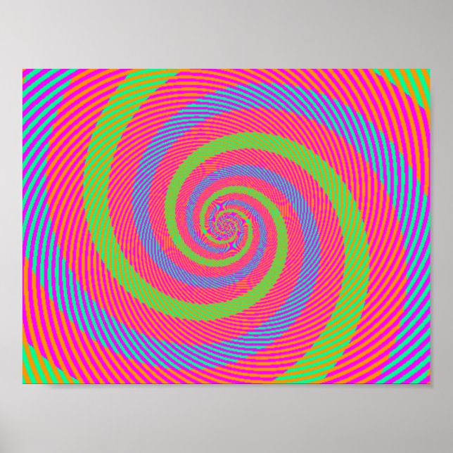 Optical Illusion Art Poster (Vorne)