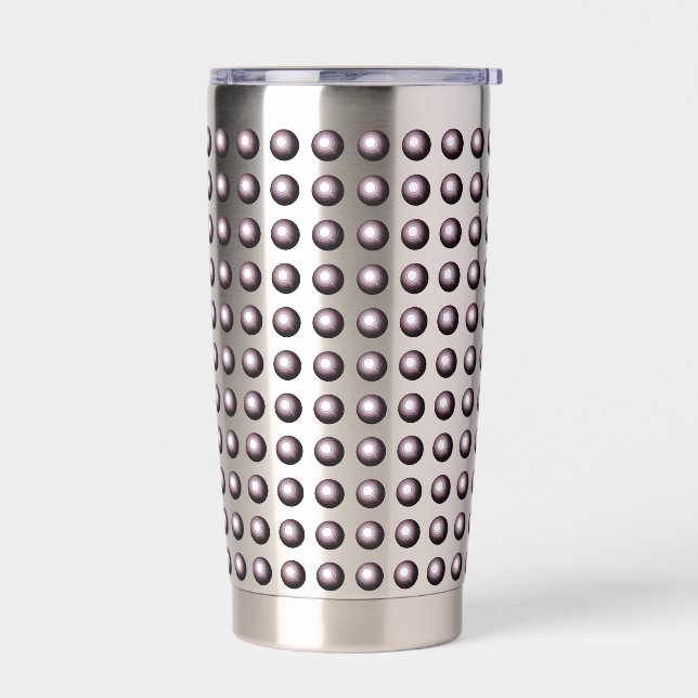 Optical Illusion Fun Robot Funny Robotics Thermobecher (Links)