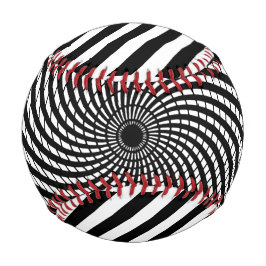 OPTICAL ILLUSION Geometrische Art Hypnotic Game Ba Baseball