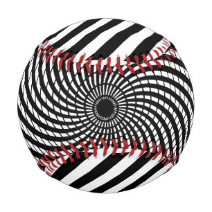 OPTICAL ILLUSION Geometrische Art Hypnotic Game Ba Baseball