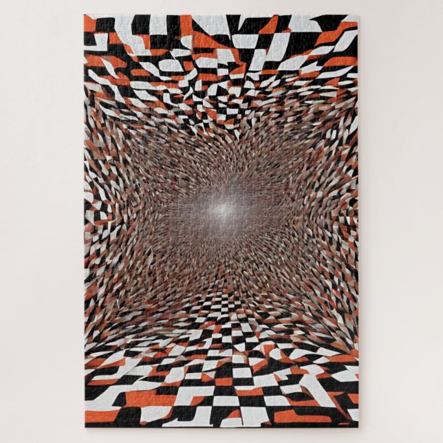 Optical illusion Jisaw puzzle (Vertikal)