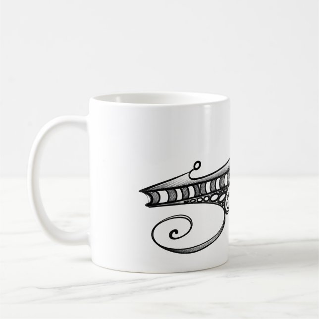Optical space ship kaffeetasse (Links)
