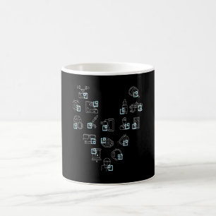 Optician Heart Optician Glasses Kaffeetasse