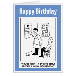 Opticien à l'épreuve des yeux