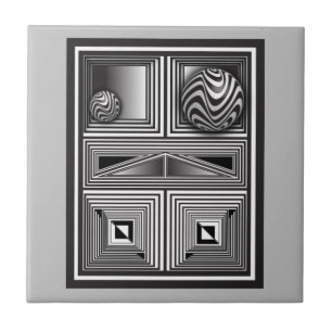 Optik durch Formen Fliese