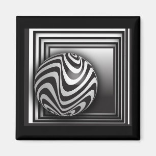 Optik durch Formen Magnet