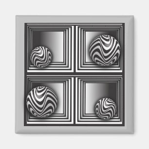 Optik durch Formen Magnet