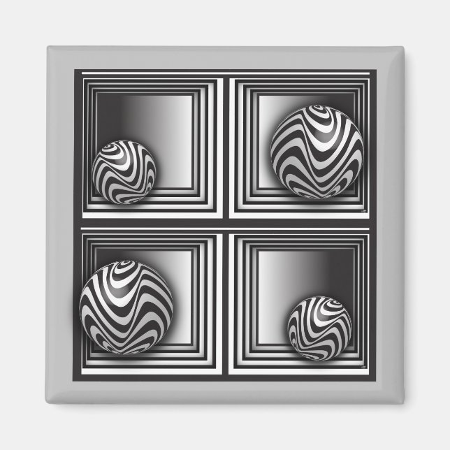 Optik durch Formen Magnet (Vorne)