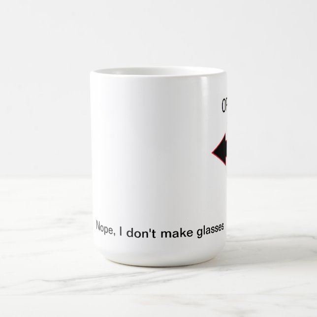 Optik-Tasse Kaffeetasse (Mittel)