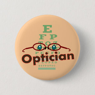 Optiker--Augendiagramm Geschenke Button