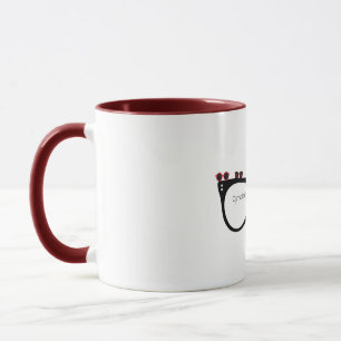 Optiker-Dame Tasse