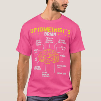 Optiker Hirnoptomestrie Brille Auge Whisperer 1 T-Shirt